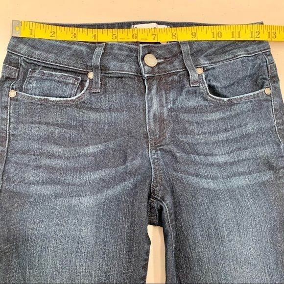PAIGE Jeans Adult 24 Blue Kylie Crop Medium Wash Cropped Women - Picture 9 of 10
